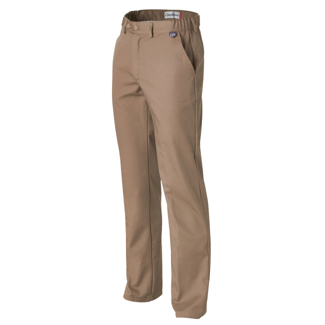 Pantalon cuisinier PBO3 Marron - Molinel
