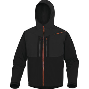 Kurtka softshell horten2 czarno-pomarańczowa - Delta Plus