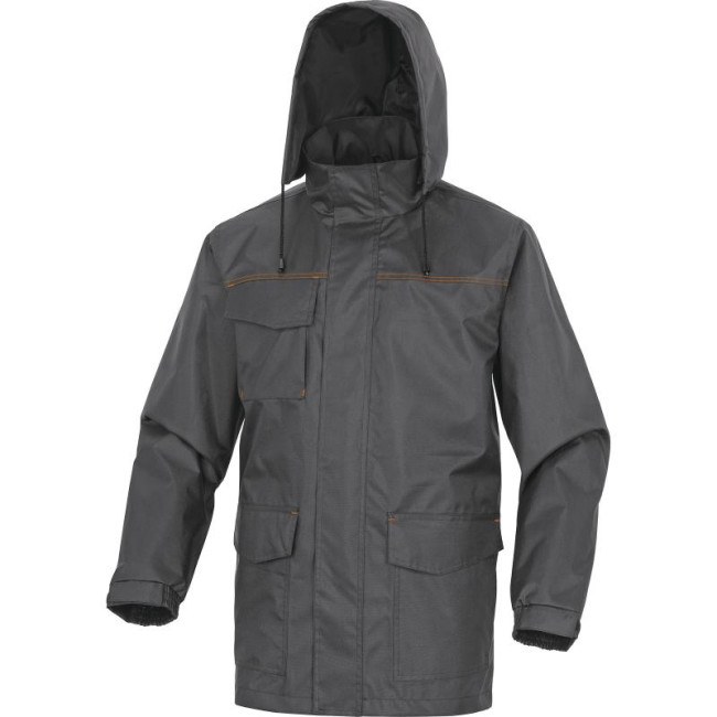 Lichte parka sligo Grijs/Oranje - Delta Plus