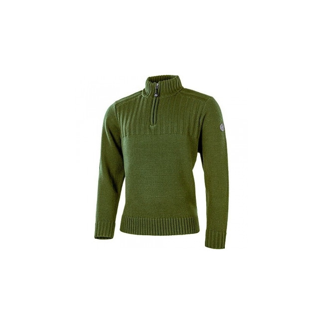 Pull tricoté Fitter Vert - Albatros