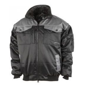 Pilotenjack 4 in 1 Allrounder Zwart en Grijs - Albatros