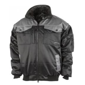 Veste de pilote 4 en 1 Allrounder Noir et Gris - Albatros