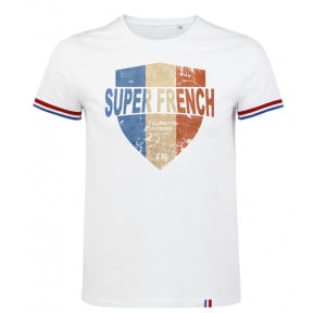 TS Ecusson Superfrench Tricolore blanc - Army Desgin by Summit Outdoor