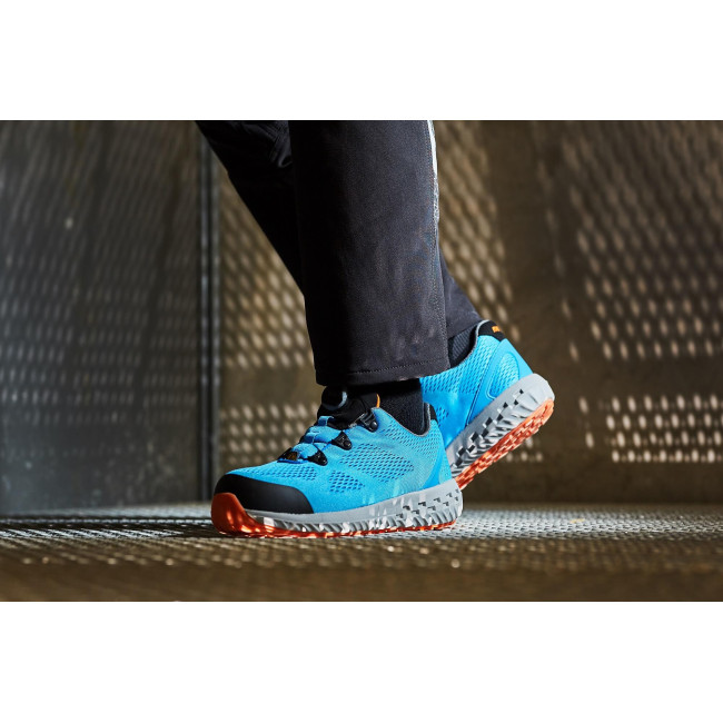 Veiligheidsschoenen FOOTWEAR MOVE S1P Turquoise blauw - Mascot