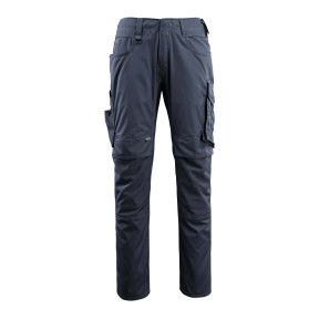 Pantalon avec poches genouillères UNIQUE Marine foncé - Mascot