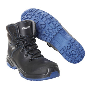 Hohe Sicherheitsschuhe FOOTWEAR FLEX S3 Schwarz/Blau - Mascot