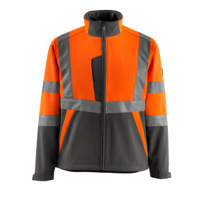 Veste softshell SAFE LIGHT HV Orange/Anthracite - Mascot