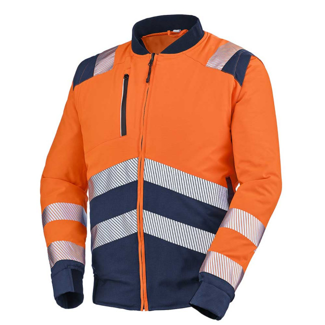 Blouson Teddy Alpilles HV Orange / Marine - Lafont