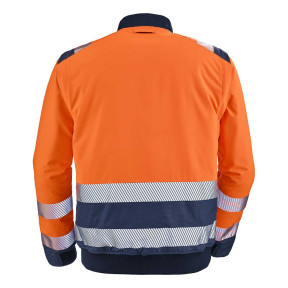 Blouson Teddy Alpilles HV Orange / Marine - Lafont