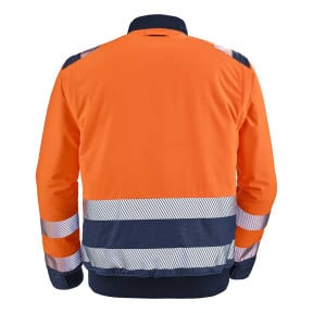 Blouson Teddy Alpilles HV Orange / Marine - Lafont