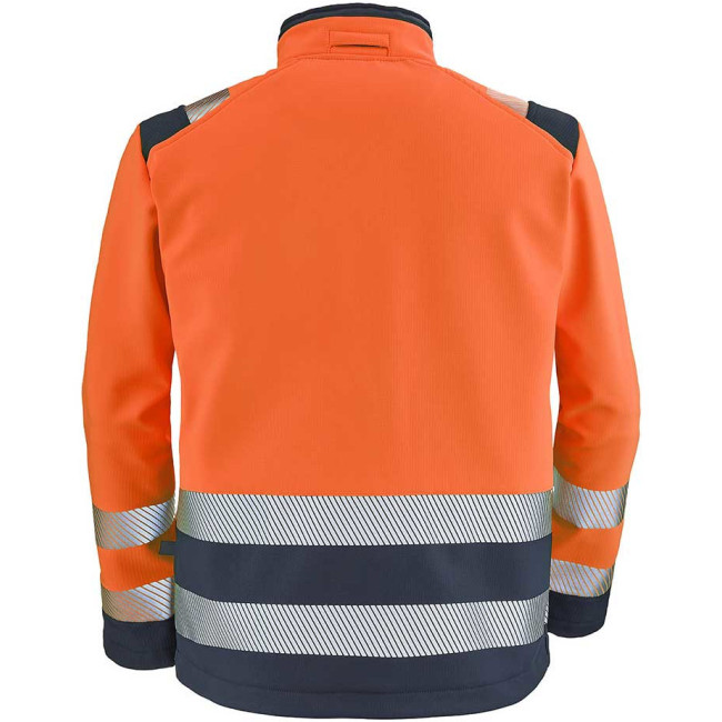 Softshell-Jacke Tatras in Neonorange und Marineblau - Lafont