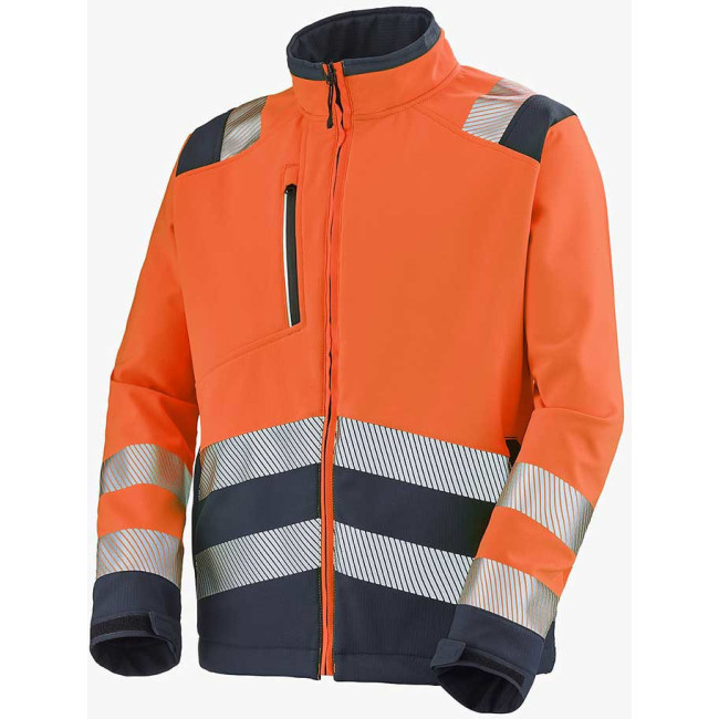 Softshell-Jacke Tatras neonorange und marineblau - Lafont