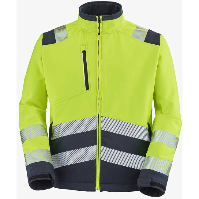 Softshell-Jacke Tatras neongelb und marineblau - Lafont