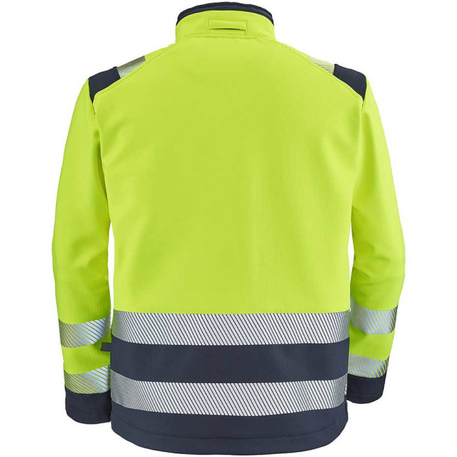 Softshell-Jacke Tatras neongelb und marineblau - Lafont