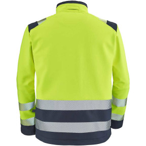 Veste softshell Tatras jaune fluo et marine - Lafont