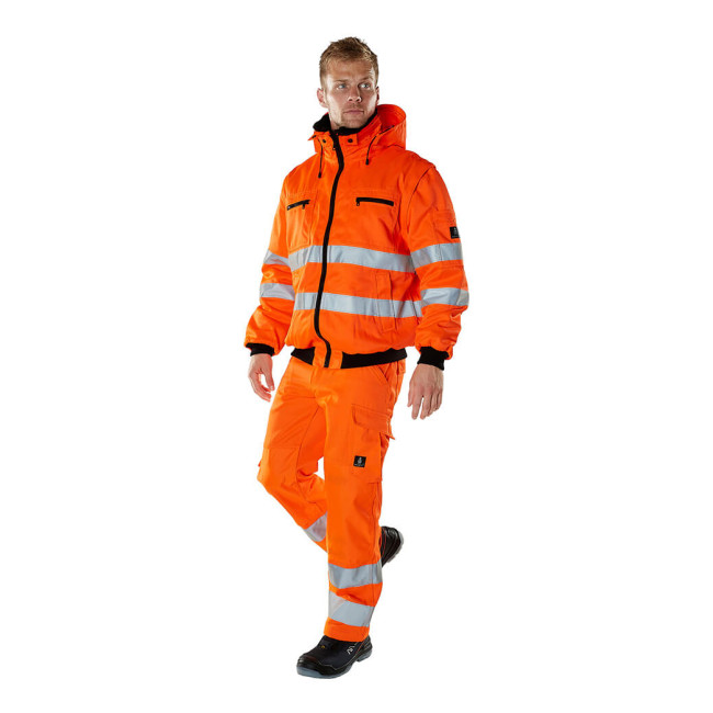 Broek met kniebeschermerzakken GERALDTON oranje - Mascot