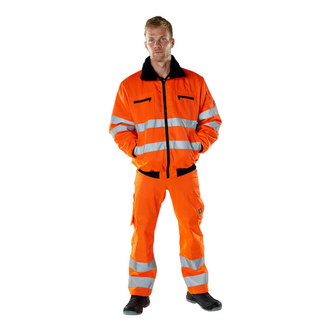 Pantalon avec poches genouillères GERALDTON Orange - Mascot