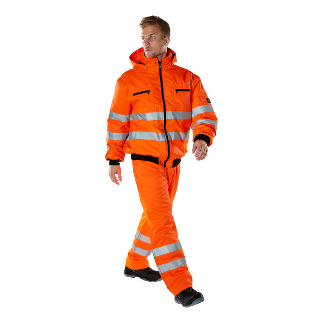 Pantalon avec poches genouillères GERALDTON Orange - Mascot