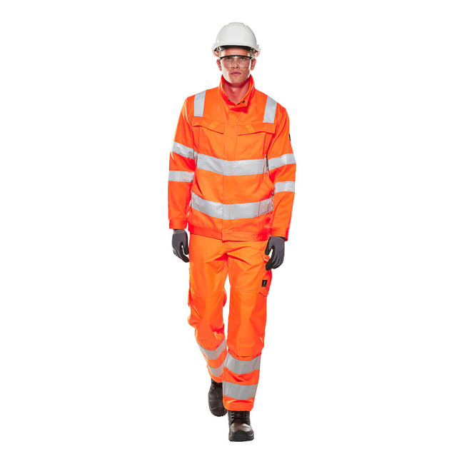 Pantalon avec poches genouillères GERALDTON Orange - Mascot