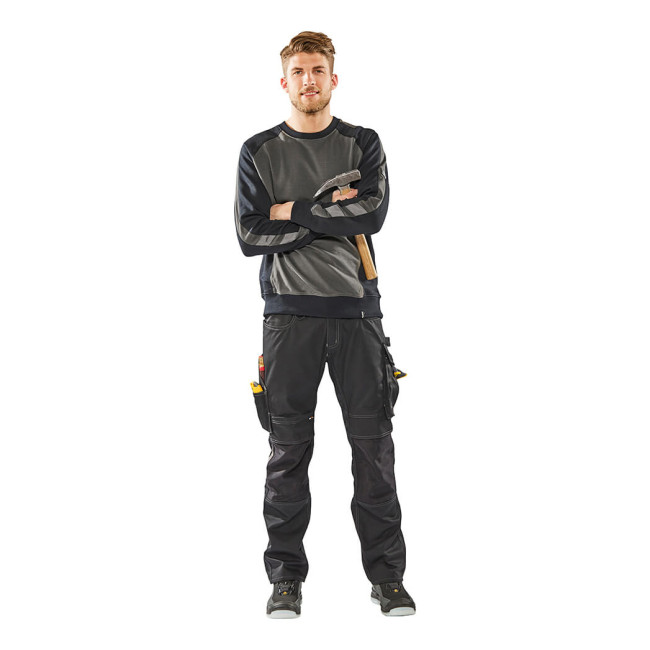 Pantalon avec poches genouillères MANNHEIM Marine foncé - Mascot