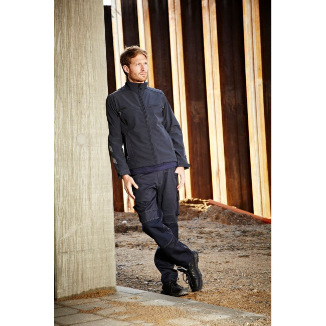 Pantalon avec poches genouillères MANNHEIM Marine foncé - Mascot