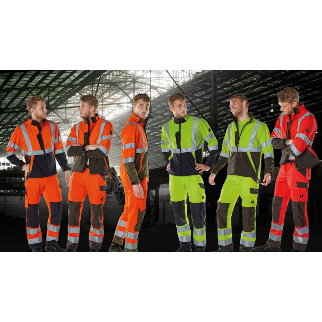 Veste softshell KIAMA HV Orange/Anthracite - Mascot