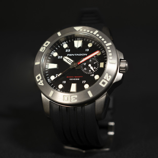 Horloge Genesis Silver - Pentagon