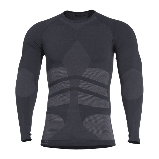 T-shirt Plexis długie rękawy Czarny - Pentagon