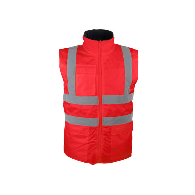 Parka 4 w 1 o wysokiej widoczności czerwona - Singer Safety