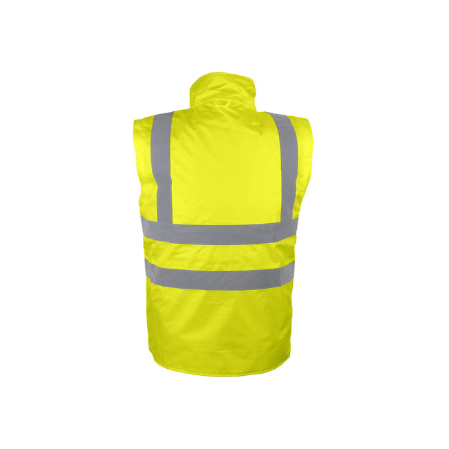 Parka 4 w 1 o wysokiej widoczności żółta - Singer Safety