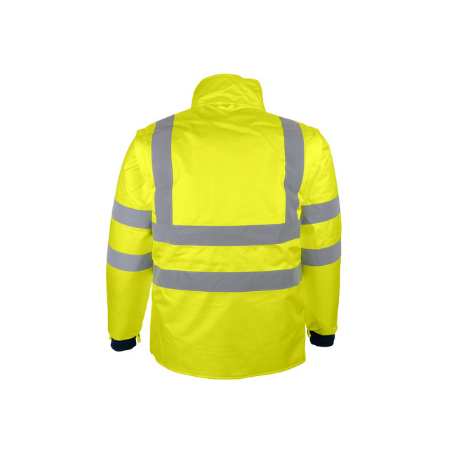 Parka 4 in 1 hoge zichtbaarheid geel - Singer Safety