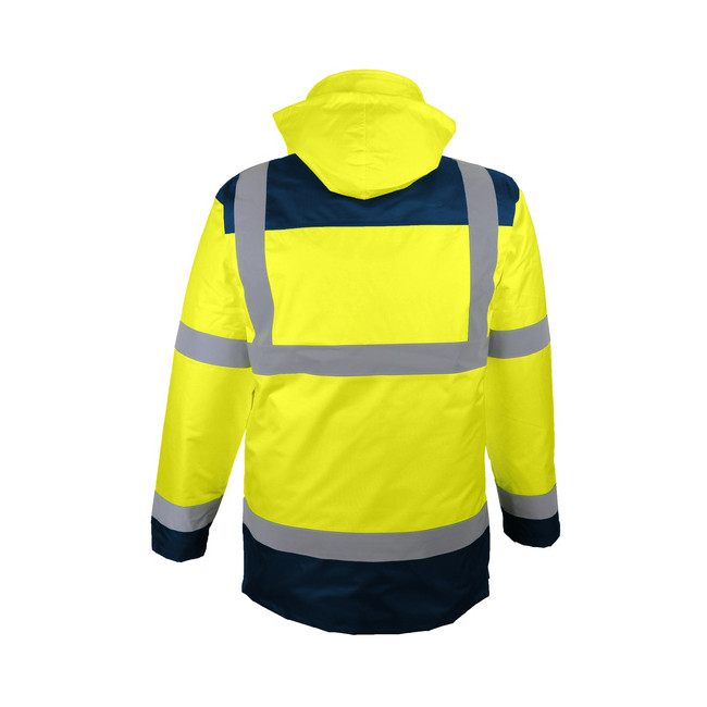 Parka 4 en 1 haute visibilité jaune - Singer Safety