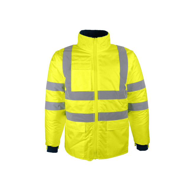 4-in-1 Hochsichtbarkeits-Parka gelb - Singer Safety