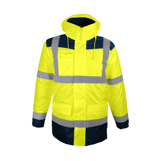 Parka 4 en 1 haute visibilité jaune - Singer Safety