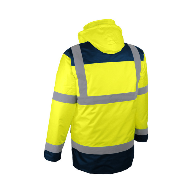 Parka 4 en 1 haute visibilité jaune - Singer Safety