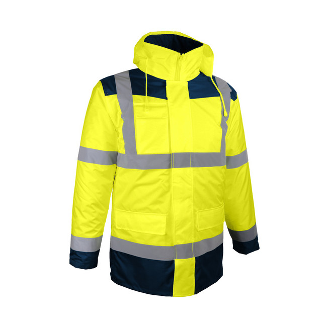 Parka 4 en 1 haute visibilité jaune - Singer Safety