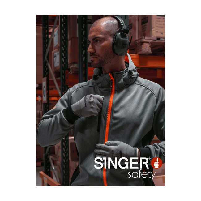 Softshell-Jacke grau - Singer Safety
