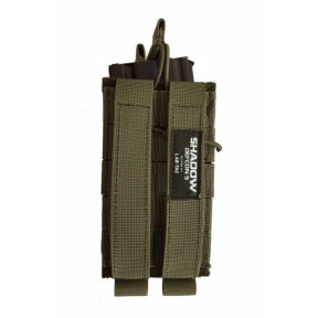 Porte-chargeur ouvert fendu pour M4 Vert OD - Defcon 5