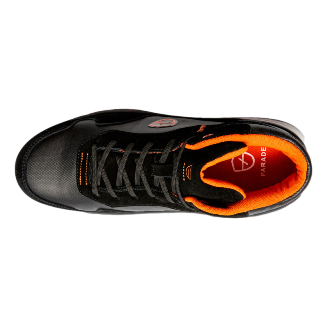 Hohe Sicherheitsschuhe Skater S3 Schwarz - Parade