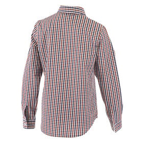 Belleville Bluse kariert Marine / Rot - Lafont