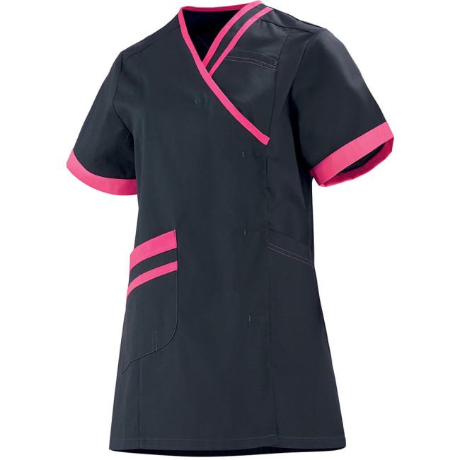 Tunika in Kohlegrau und Rosa - Lafont