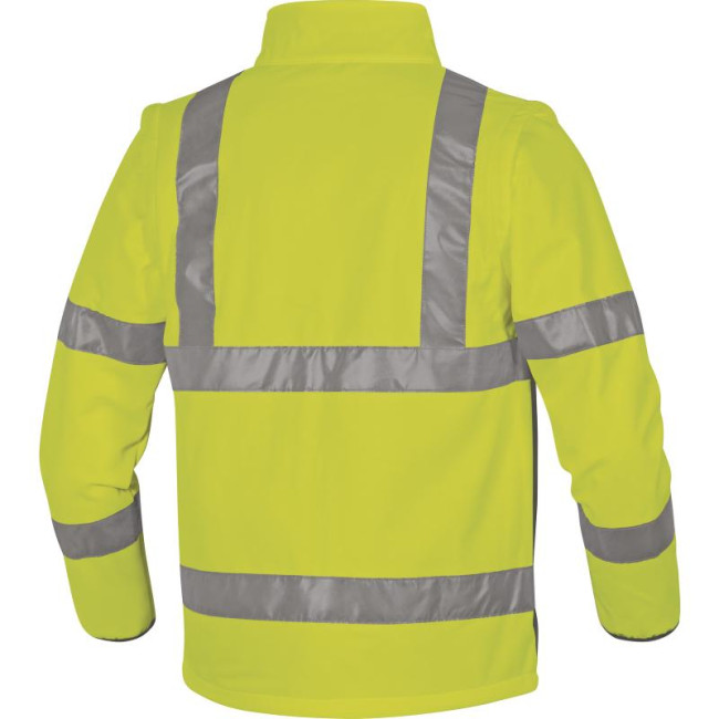 Vest softshell Haute visibilité Jaune - Delta Plus