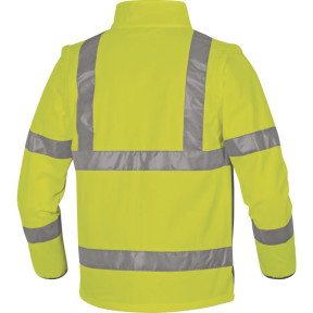 Softshell-Weste Hohe Sichtbarkeit Gelb - Delta Plus