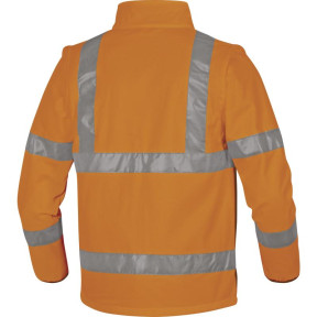 Softshell-Weste Hohe Sichtbarkeit Orange - Delta Plus
