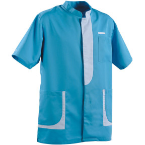 Heren tuniek Lee blauw en wit - Lafont