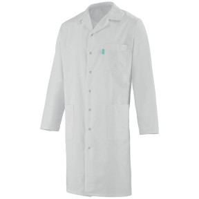 Blouse heren lange mouwen Emeric wit - Lafont