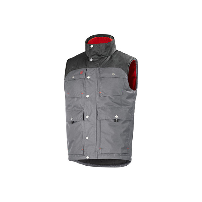 BODY-WARMER SHOVEL ACIER / NOIR - Lafont