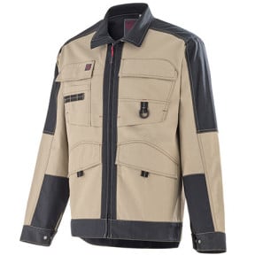 Blouson de travail Shear Beige / Noir - Lafont