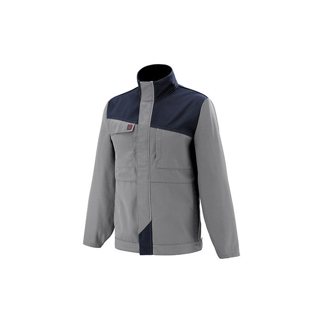 Blouson de travail Grenat Minéral gris / Marine - Lafont