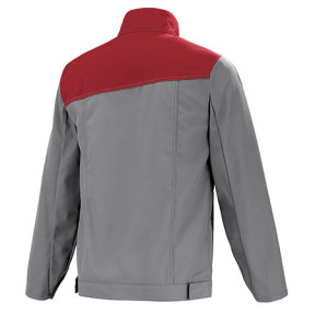 Blouson de travail Grenat Minéral gris / Rouge - Lafont